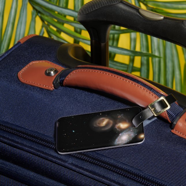 Stephans Quintet Galaxies Bagagebricka (Framsida Insitu 3)