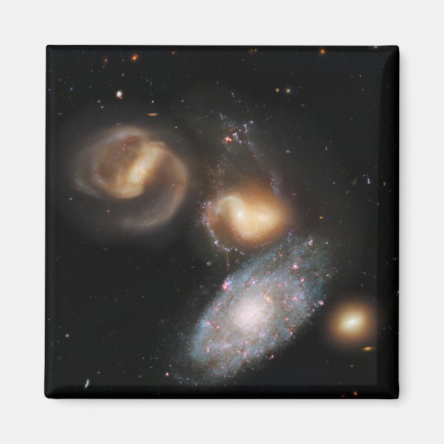 Stephans Quintet Galaxies Magnet (Framsidan)
