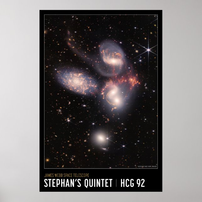 Stephans Quintet Poster (Framsidan)
