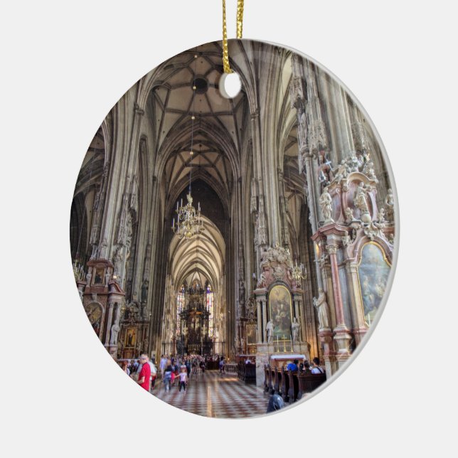Stephansdom, Wien Österrike Julgransprydnad Keramik (Vänster)