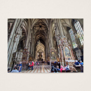 Stephansdom, Wien Österrike Visitkort