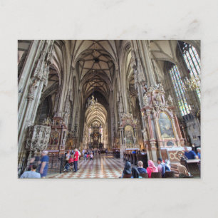 Stephansdom, Wien Österrike Vykort
