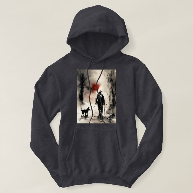 Stephen gammell stil. hoodie (Design framsida)