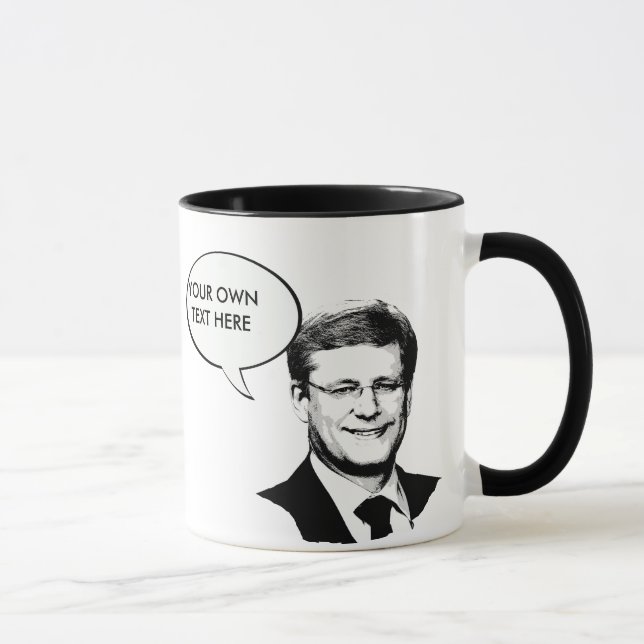 Stephen Harper Mugg (Höger)