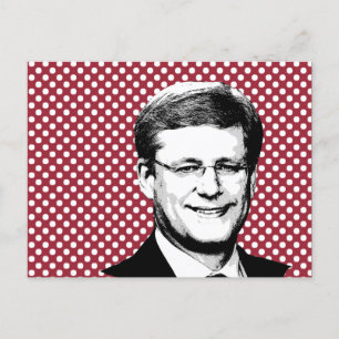 Stephen Harper Vykort