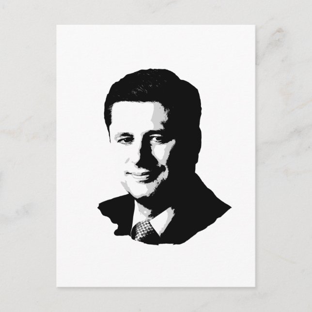Stephen Harper Vykort (Framsida)