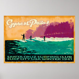 Stephen Hosmers Cypress pekar affischen Poster
