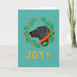 Stephen Huneck "Joy"-hälsningskort Helgkort
