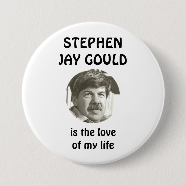 stephen jay gould är kärleken av mitt liv klämmer knapp (Framsida)