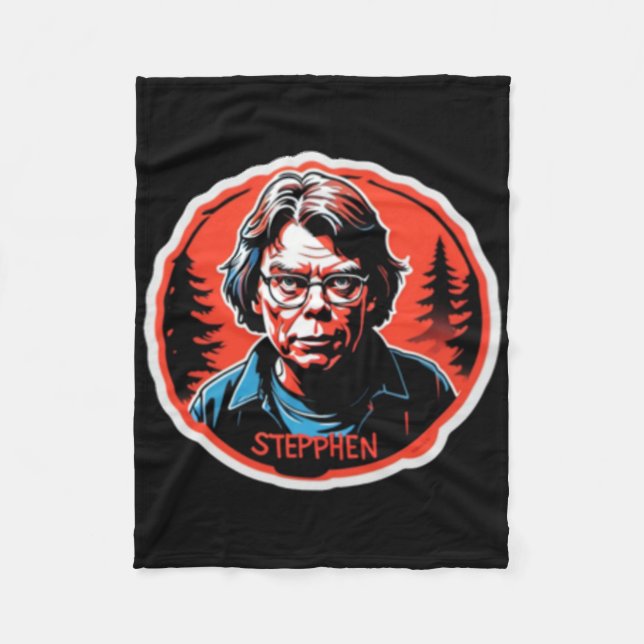 Stephen Kung Sticker Fleecefilt (Framsidan)