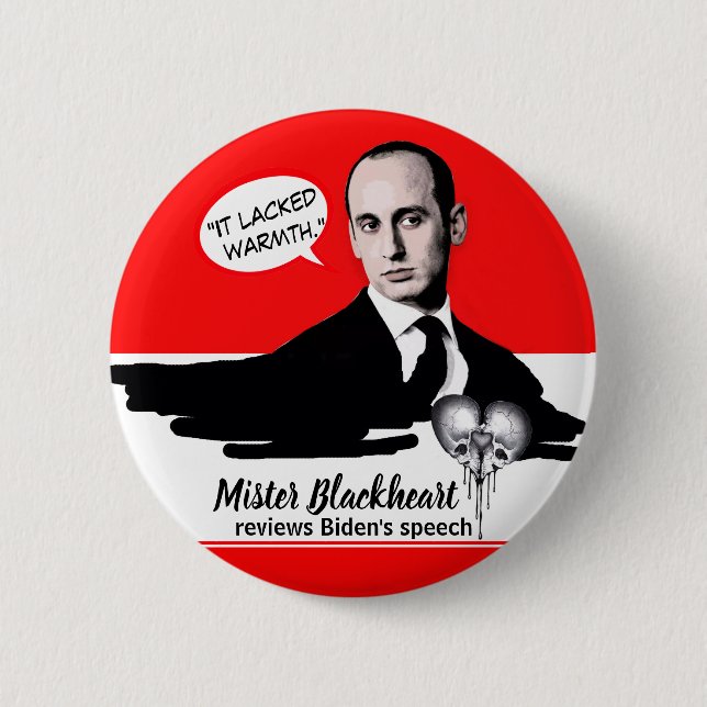 Stephen Miller har ingen känsla för Irony Button Knapp (Framsida)
