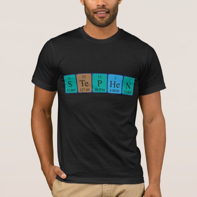 Stephen periodisk skjorta bord namn tee shirt (Framsida)