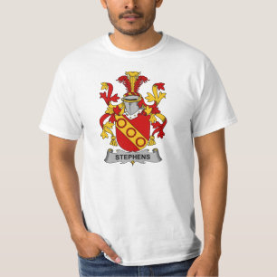 Stephens familjvapensköld tee shirt