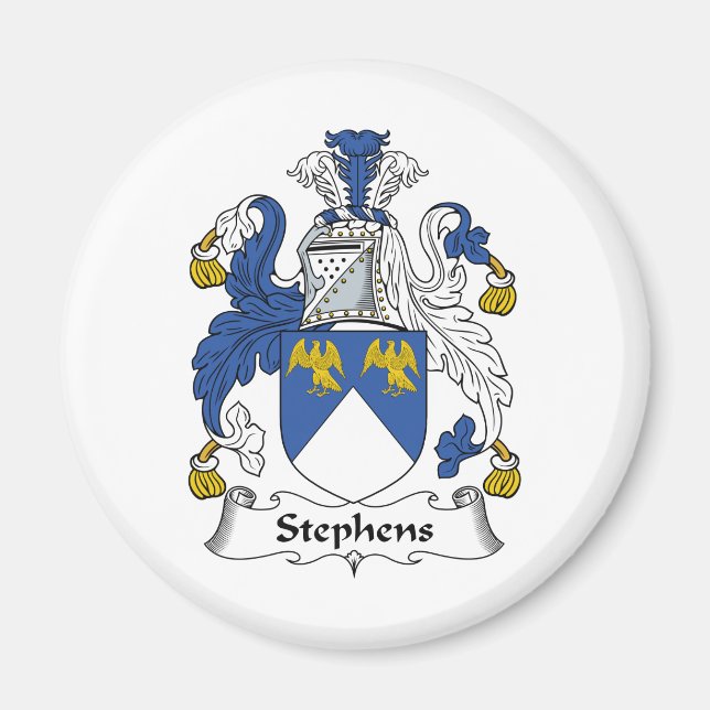 Stephens Family Crest Magnet (Framsidan)
