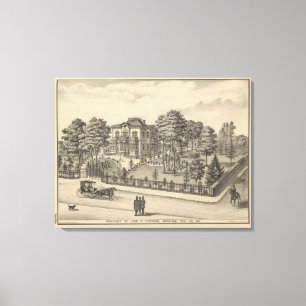 Stephens uppehåll, skogsmark canvastryck