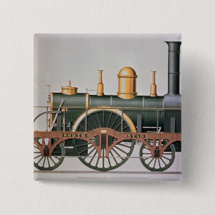 Stephensons motor "för Polstjärnan" ånga, 1837 Knapp