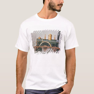 Stephensons motor "för Polstjärnan" ånga, 1837 T-shirt