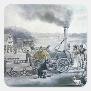 Stephensons "Northumbrian" Fyrkantigt Klistermärke