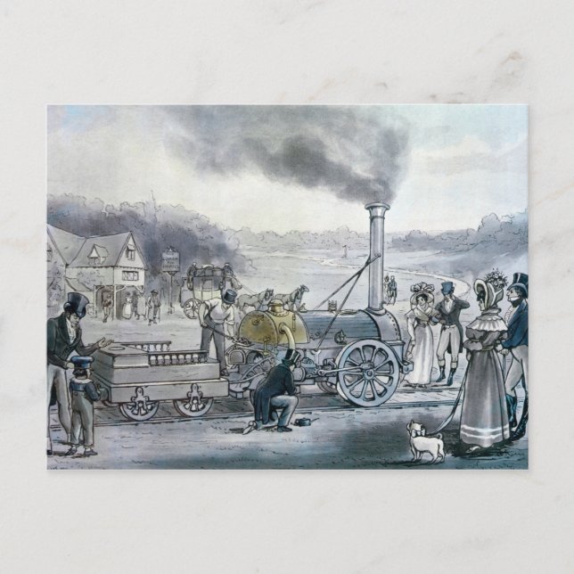 Stephensons "Northumbrian" Vykort (Framsida)