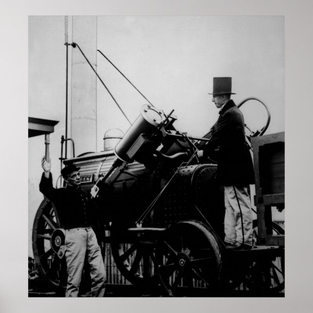 Stephensons Rocket, 1929 Poster (Framsidan)