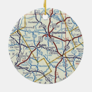 Stephenville Commanche och Dublin Ornament