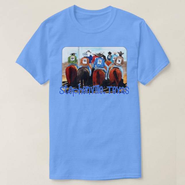 Stephenville Texas Rodeo T Shirt (Design framsida)