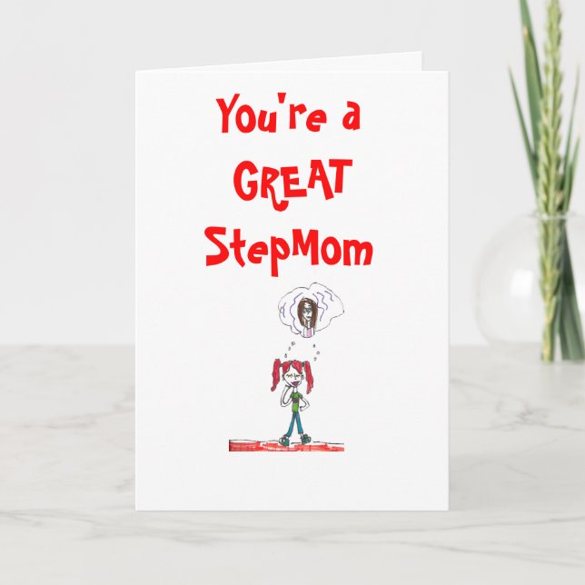 StepMamma Birthday Card Kort (Framsida)
