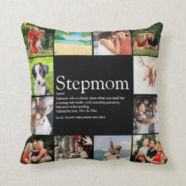 Stepmamma Bonus Mamma Definition 12 Photo Collage Kudde