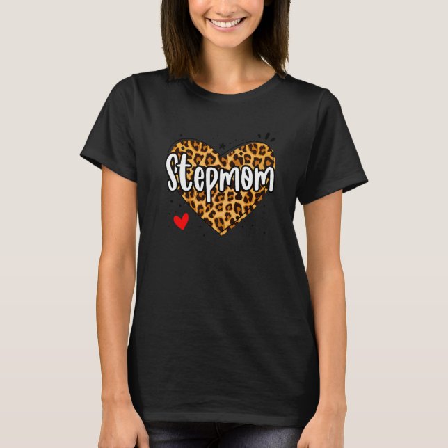 Stepmamma for Women Grandma Mors dag jul B T Shirt (Framsida)
