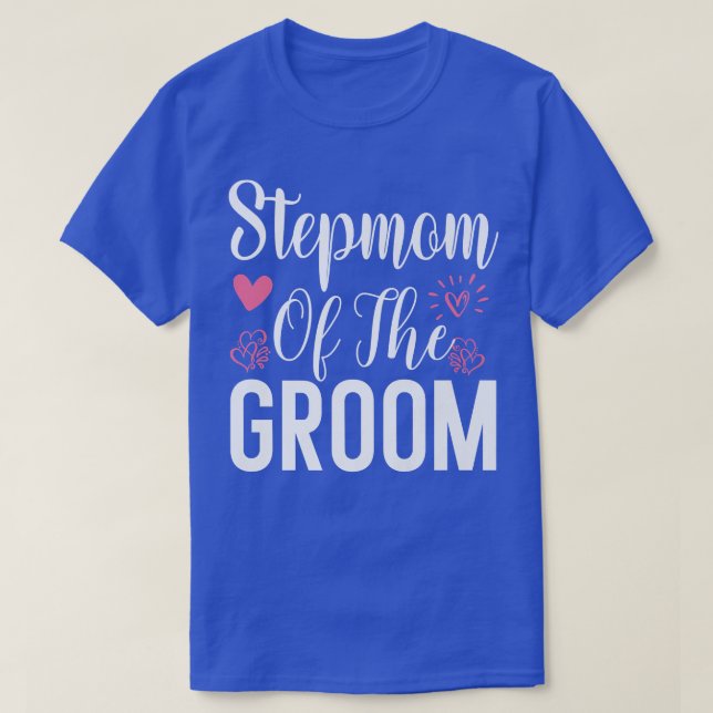 Stepmamma från Groom Step Mamma Dam Stepmor Vi T Shirt (Design framsida)