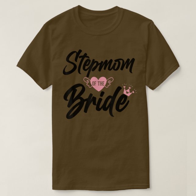 Stepmamma of Bride Stepmor Step Mor Step Mamma W T Shirt (Design framsida)