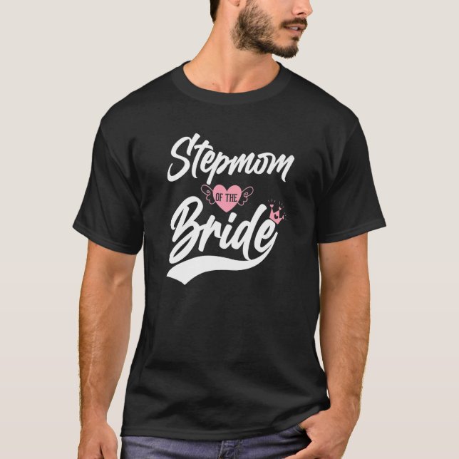 Stepmamma of Bride Stepmor Step Mor Step Mamma W T Shirt (Framsida)