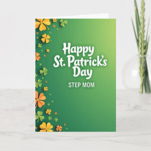 Stepmamma St. Patrick dag kort