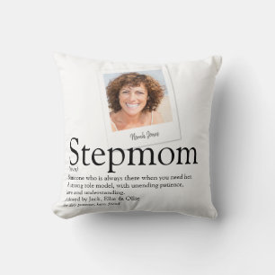 Stepmom Bonus Mom Definition Modern Foto Kudde