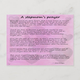 Stepmoms bönversion 2 vykort
