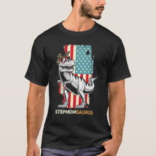Stepmomsaurus Rex Step Mamma Dinosaur Rex Stepmamm T Shirt