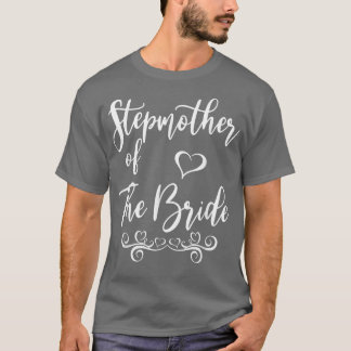 Stepmor för matchning mellan Bride & Groom Bröllop T Shirt