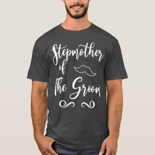Stepmor till Groom & Bride Bröllop Matching T Shirt