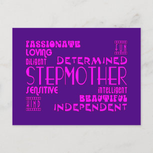 Stepmothers Stepmoms Födelsedagsfesters: Quties Vykort