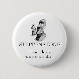 Steppenstone Moai knäppas Knapp