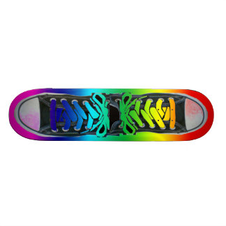 Steppin i en regnbåge 2 skateboard bräda 21,5 cm