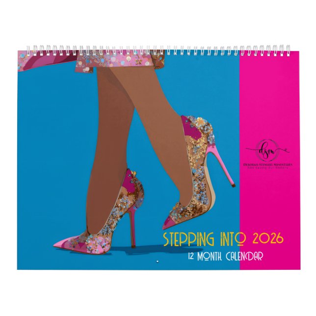 STEPPIN INTO 2026 Kalender (Omslag)