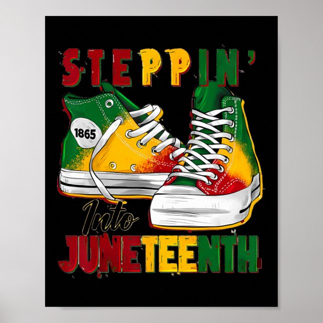 Steppin till Junetelfte, som mina föregångare 1865 Poster (Framsidan)