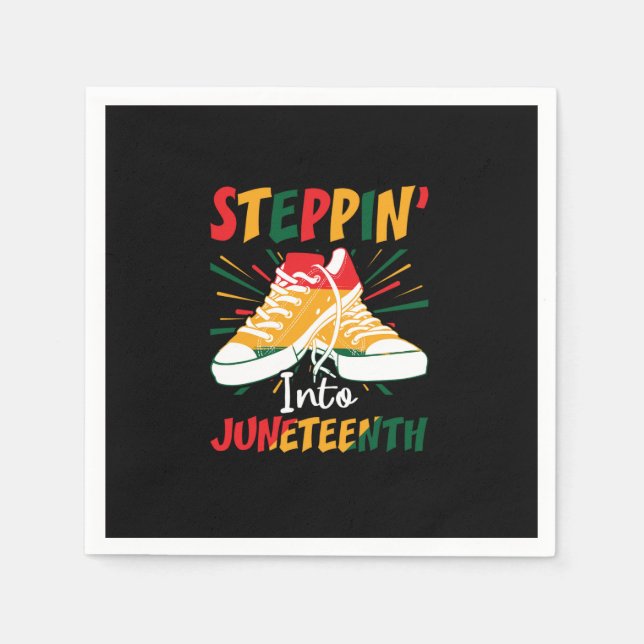 steppin till junttonde pappersservett (Framsidan)