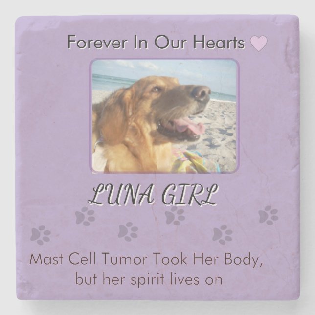 Steps of Her Gentle Spirit Stenunderlägg (Framsidan)