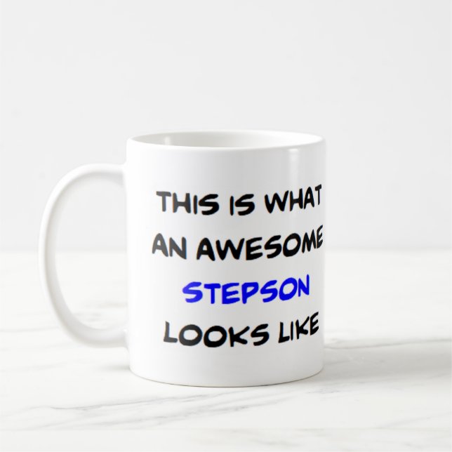 Stepson, fantastisk kaffemugg (Vänster)