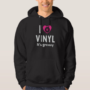 Stereofonisk vinylskiva Buff musikskiva spelare lj Hoodie