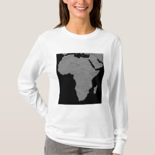 Stereoscopic beskåda av Nordamerika T-shirt