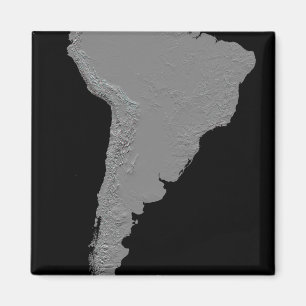 Stereoscopic beskåda av South America Magnet