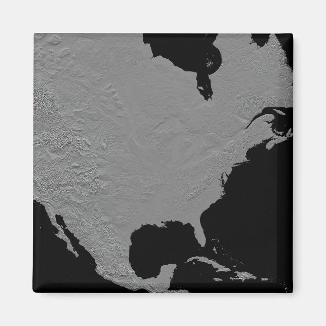 Stereoskopisk syn på Nordamerika 2 Magnet (Framsidan)